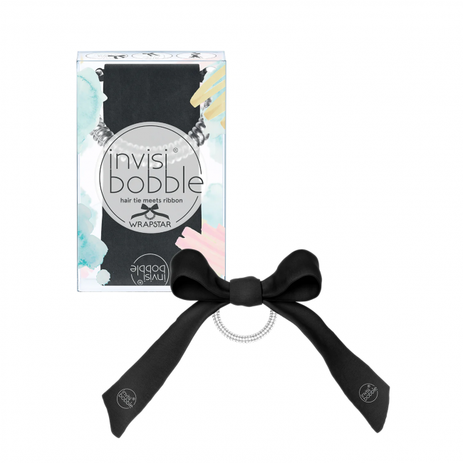 InvisiBobble Wrapstar Black Bun