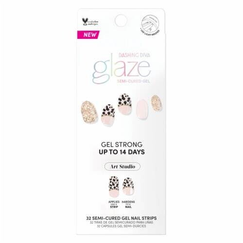 Dashing Diva Glaze Semi-Cured Gel Amber Delight