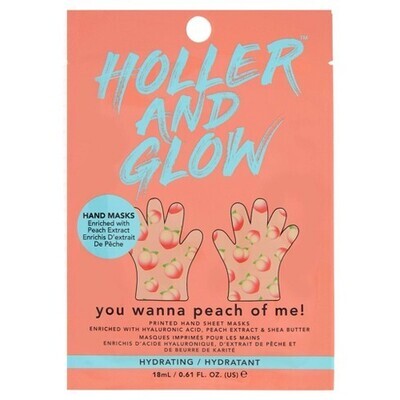 Holler and Glow You Wanna Peach of Me Hand