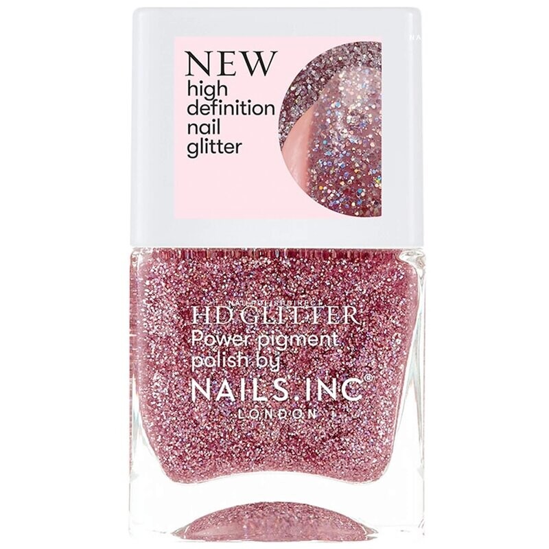 Nails Inc Nail Polish HD Glitter All Amped Up