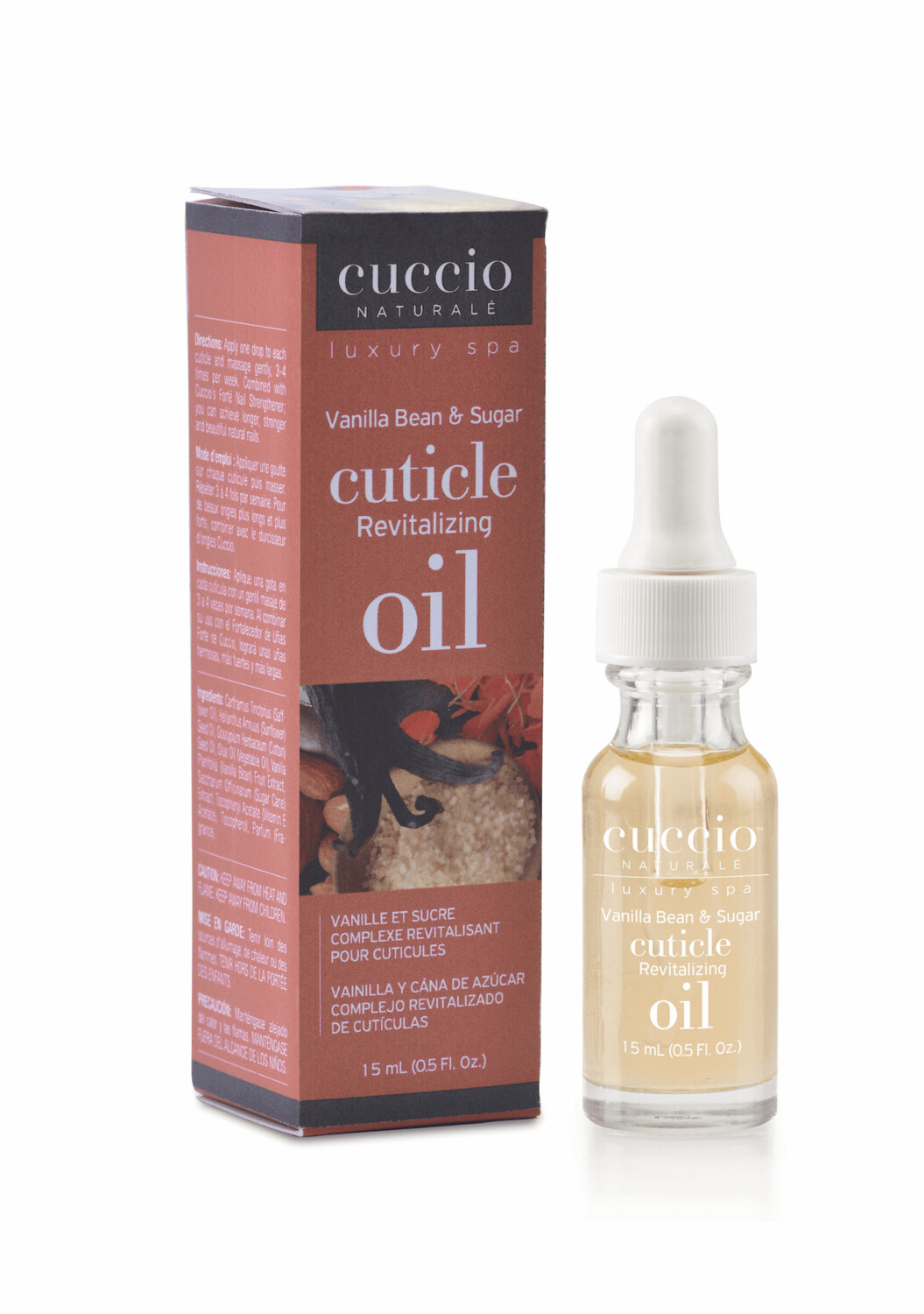 Cuccio Cuticle Oil Vanilla Bean &amp; Sugar 15ml