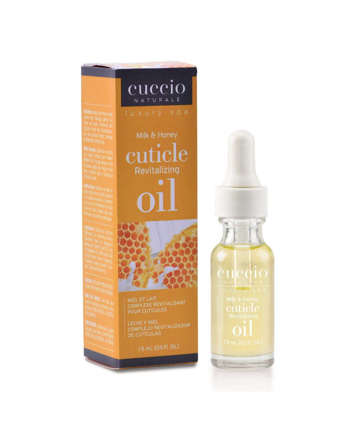 Cuccio Cuticle Oil Milk &amp; Honey 15ml