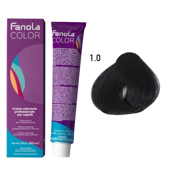 Fanola Hair Color 1.0 100ml