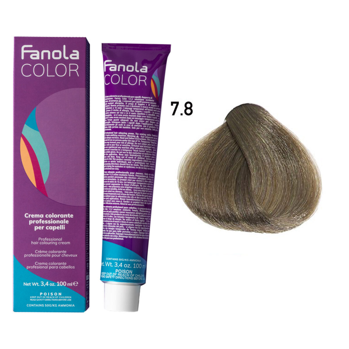 Fanola Hair Color 7.8 100ml