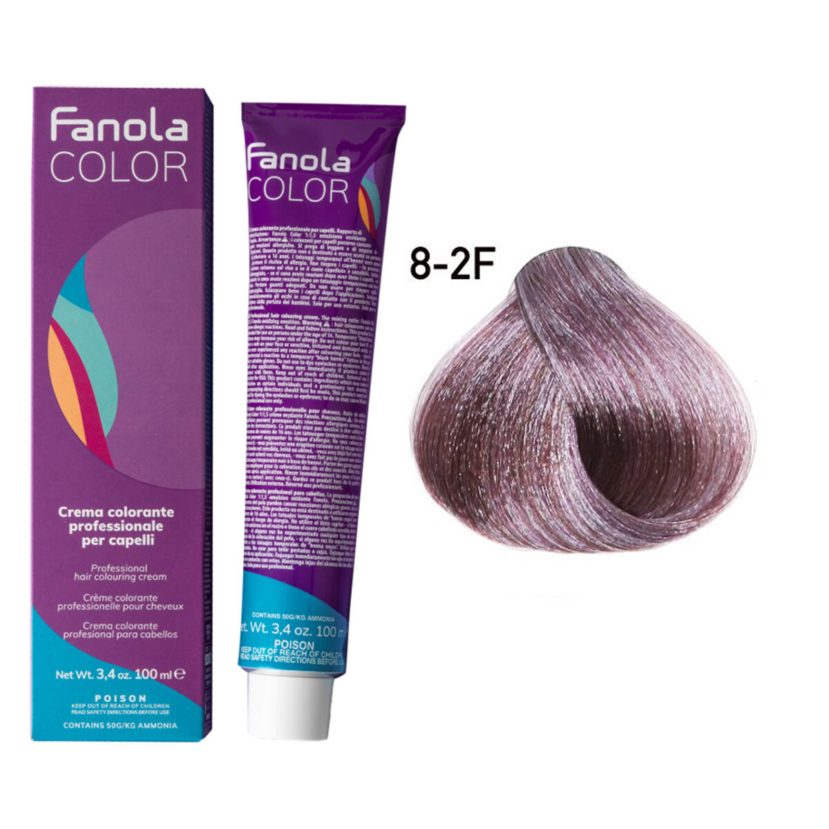 Fanola Hair Color 8.2F 100ml