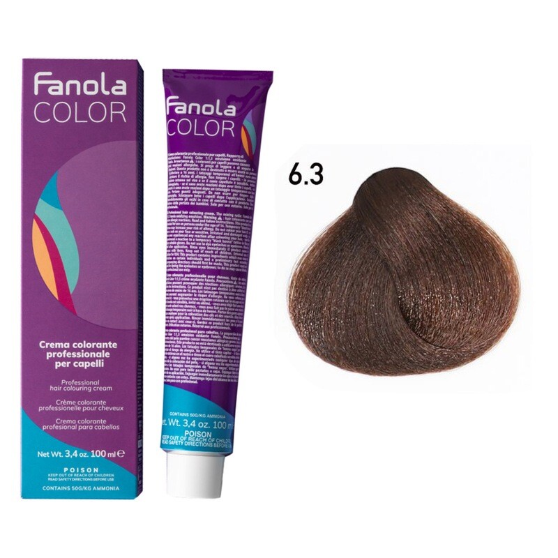 Fanola Hair Color 6.3 100ml