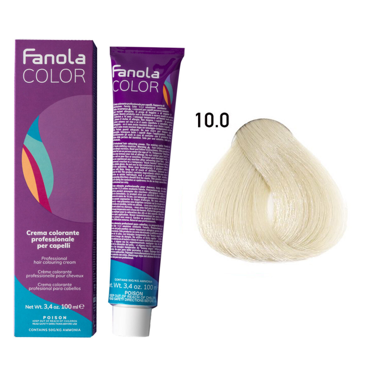 Fanola Hair Color 10.00 100ml