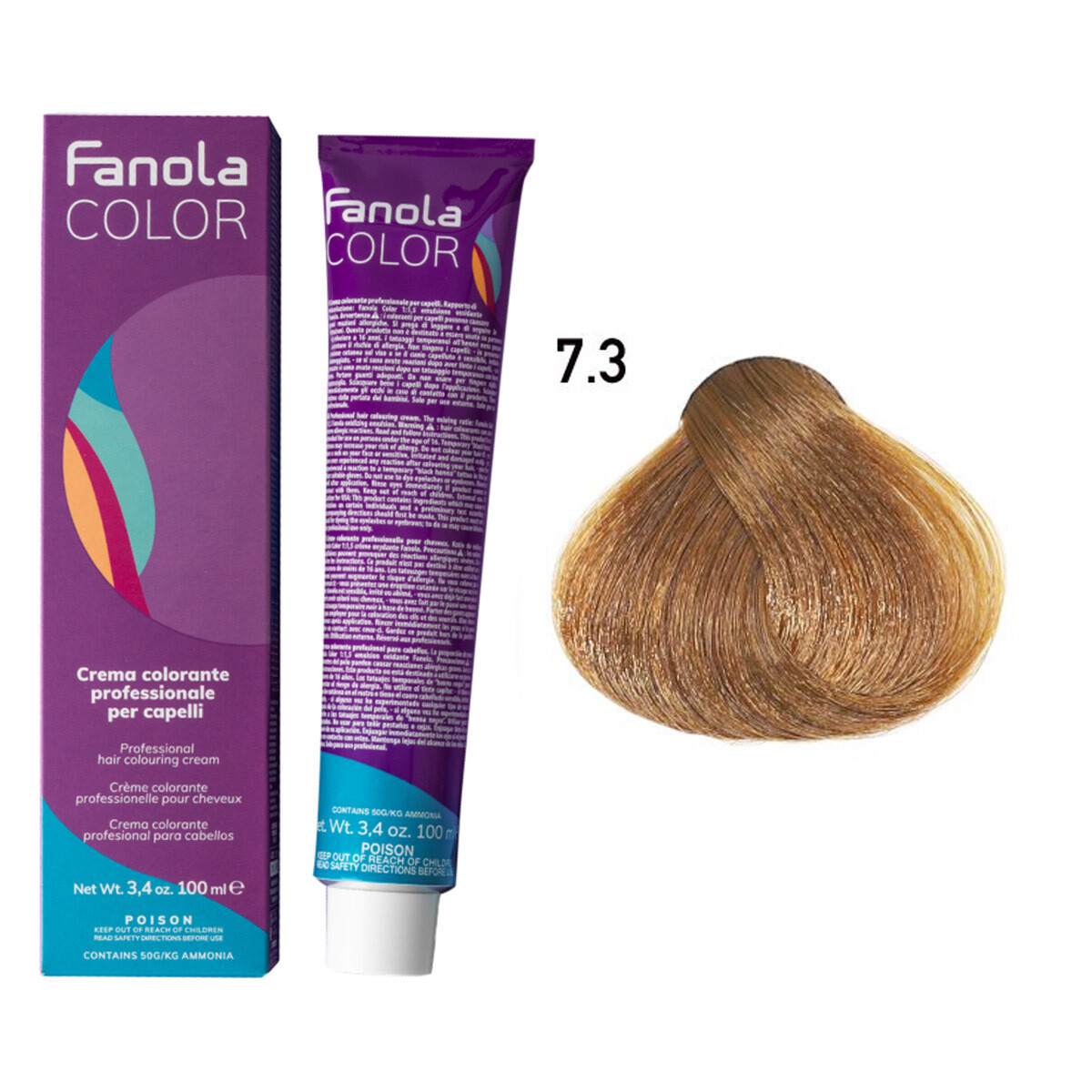Fanola Hair Color 7.3 100ml
