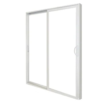 Glass Sliding Patio Door (Classic White) - 6 feet standard (71.5/8&#39;&#39;) wide x 79.5/8’’ high Contractor pick-up kit (un-assembled)