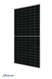 JA Solar 500W Mono PERC Half-Cell MBB Silver Frame MC4 Connectors