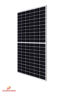 Canadian Solar 375W Super High Power Mono PERC HiKU with MC4-EVO2 SF
