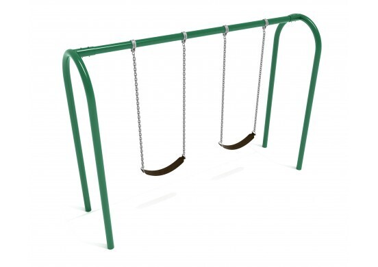 Arch Post Single Bay Swing Set