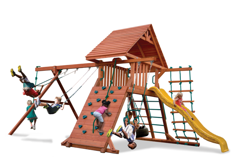 Original Playcenter  w/ Wood Roof