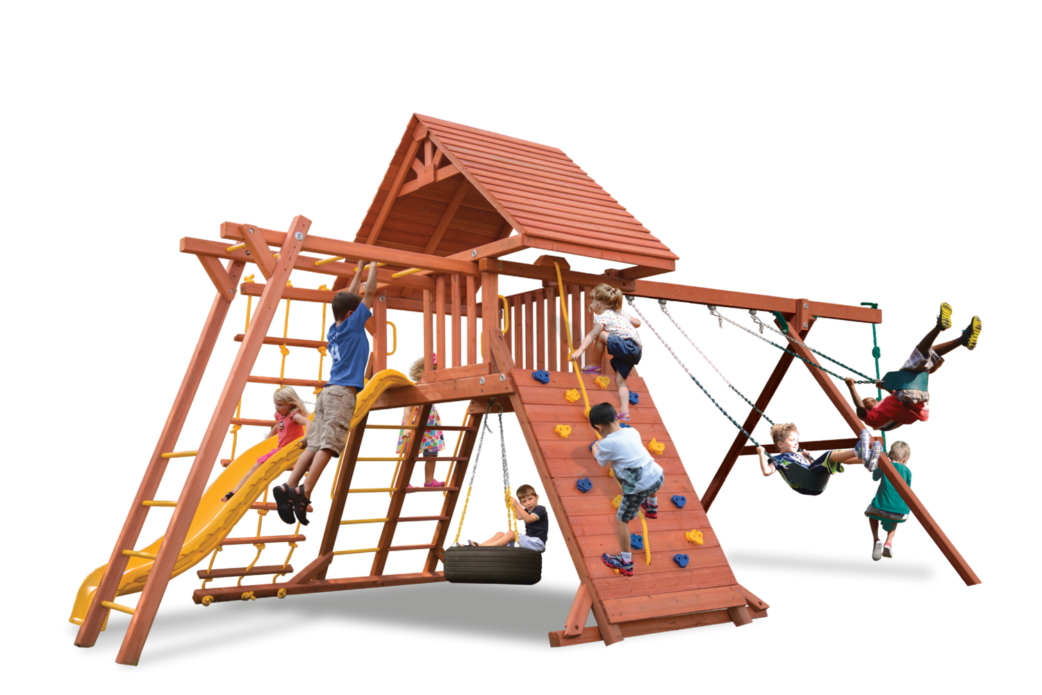 Original Playcenter Combo 3 w/ Wood Roof