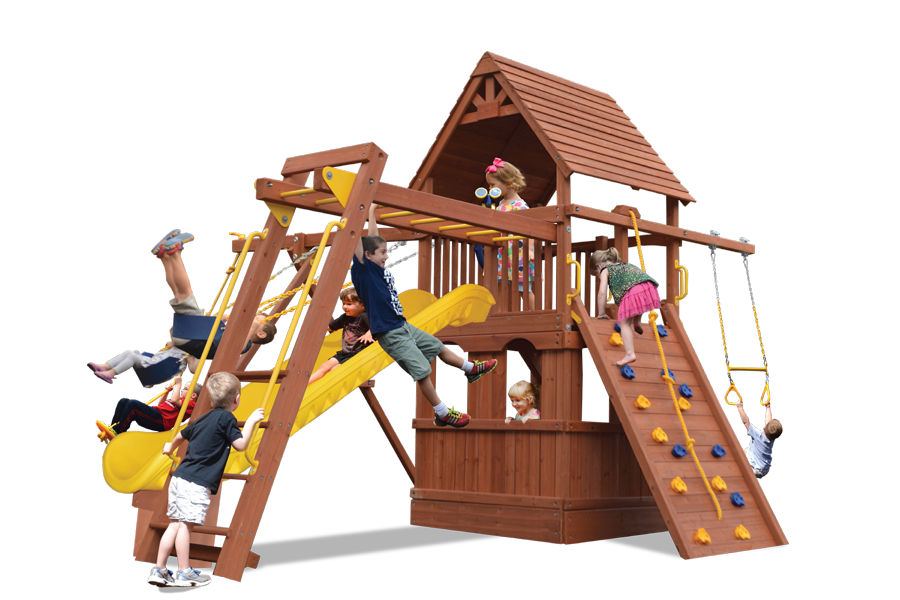 Turbo Deluxe Fort Combo 3 w/ Playhouse Turbo Deluxe Fort Combo 3 w/ Playhouse