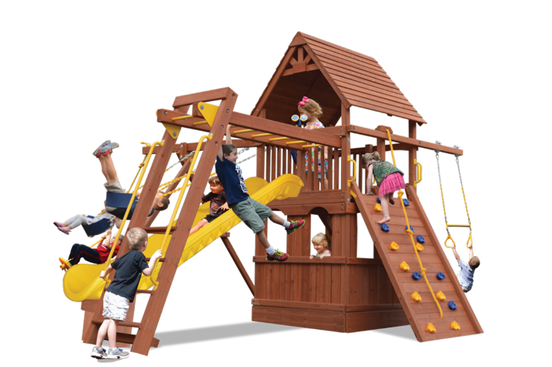 Turbo Deluxe Fort Combo 3 w/ Playhouse