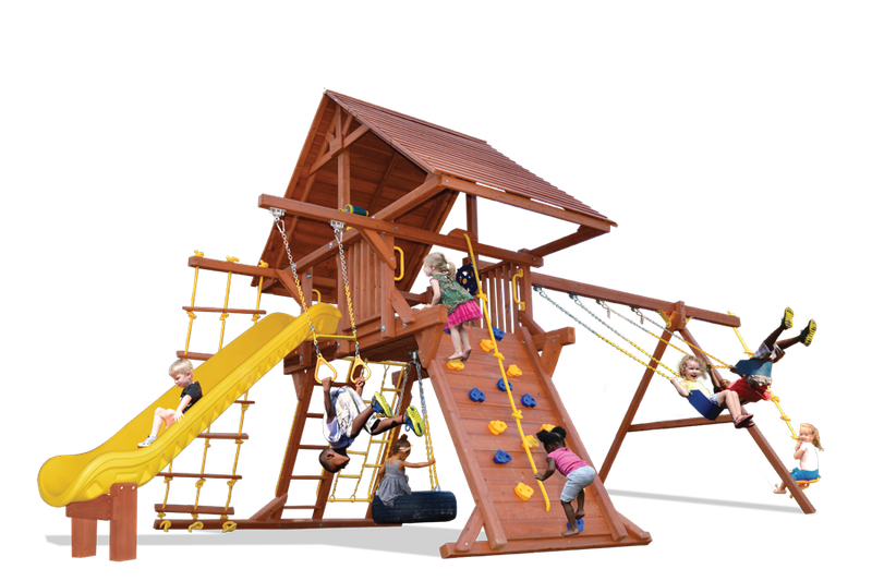 Turbo Deluxe Playcenter w/ Wood Roof
