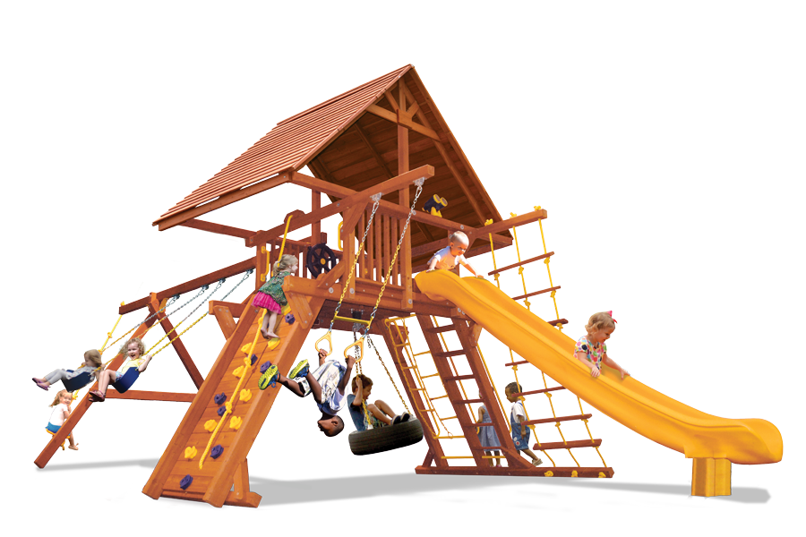 Supreme Playcenter w/ Wood Roof