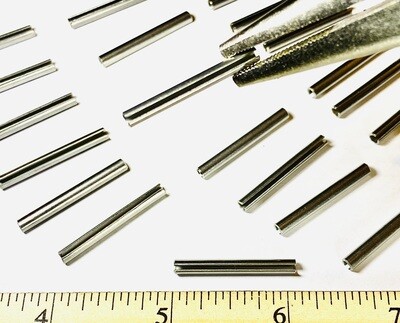 25 PACK - ​Stainless steel roll pins 1/8&quot; x 1 1/8&quot; OR 3mm x 28 mm - Handle pin, Pentair 273063