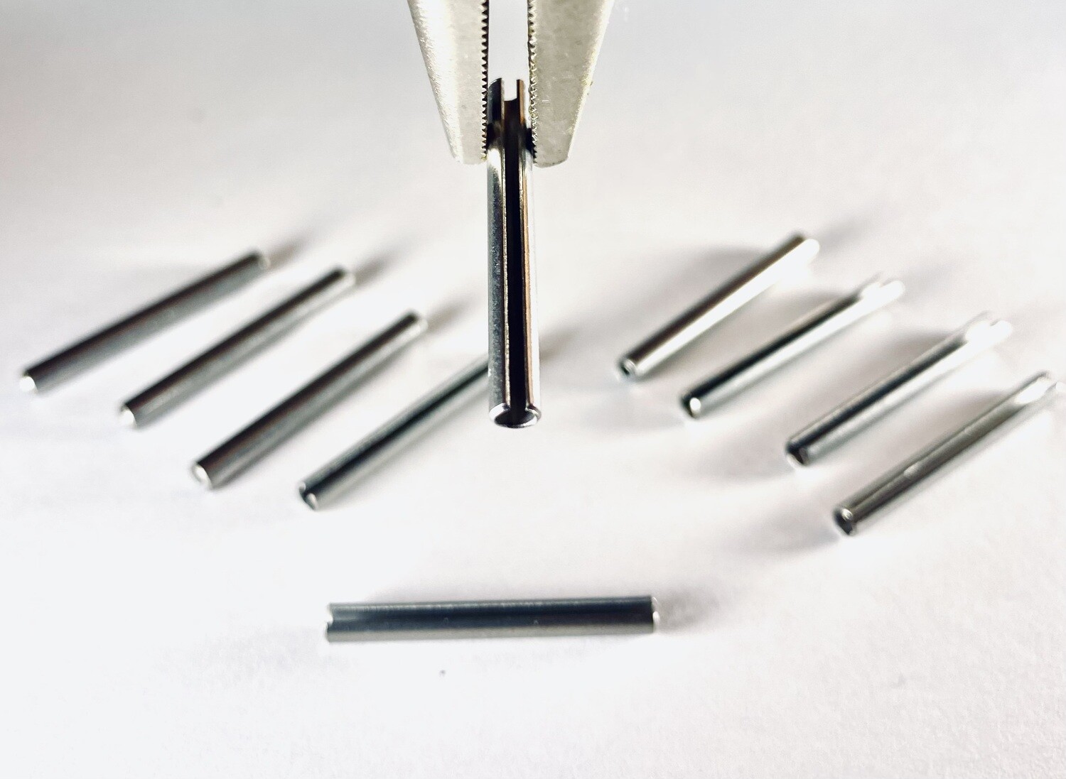 25 PACK - ​Stainless steel roll pins 1/8&quot; x 1 1/8&quot; OR 3mm x 28 mm - Handle pin, Pentair 273063