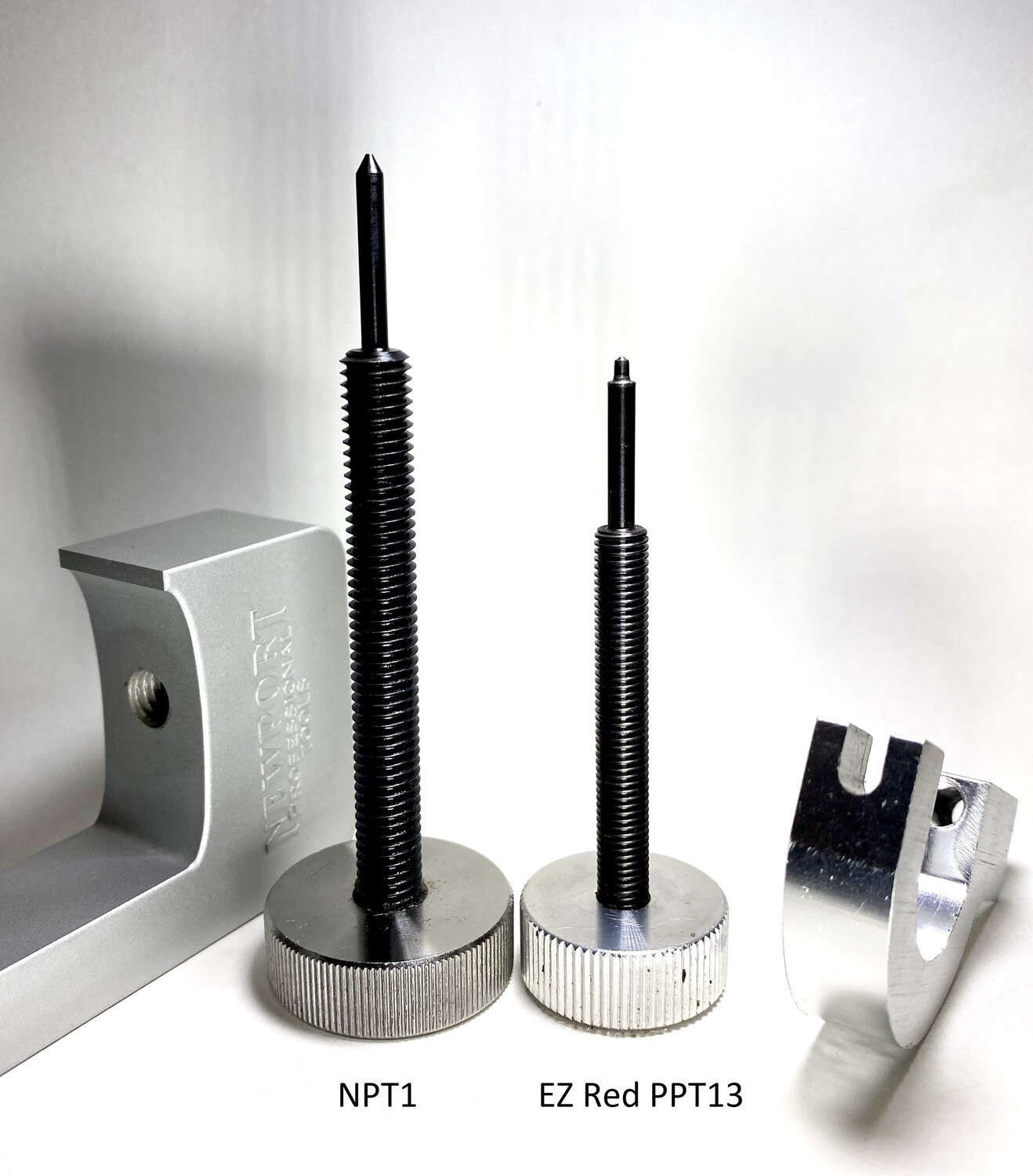 Roll pin pusher bolt only -  Stainless steel head with carbon steel shaft and black oxide finish