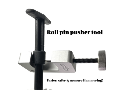 Extra roll pin pusher bolt and our 25-Pack of SS roll pins with each NPT-1 tool purchase during the month of November 2025