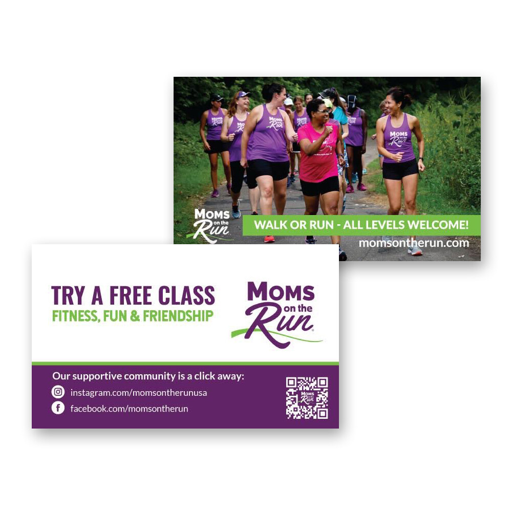 &quot;Try a Free Class&quot; Business Card