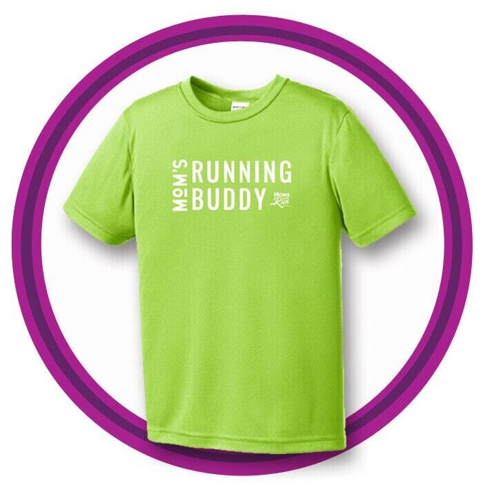 Mom&#39;s Running Buddy - Kids Tee