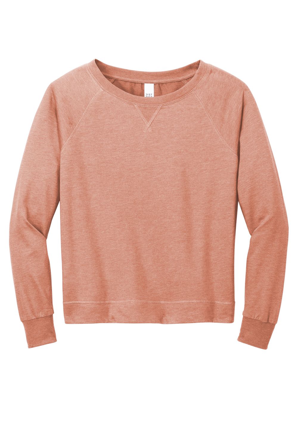 Featherweight Crewneck - Heather Rose