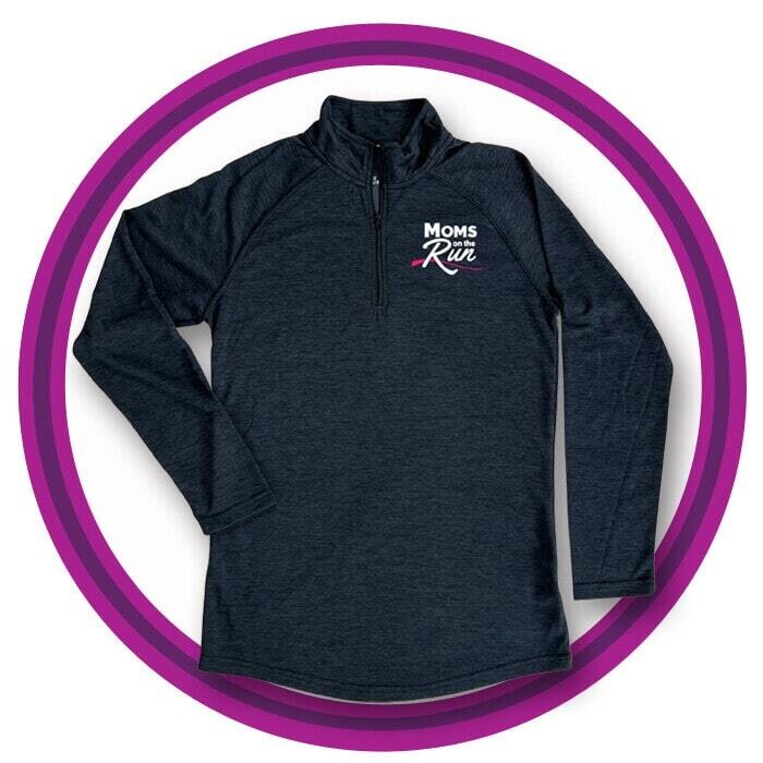 Charcoal Heathered Quarter-Zip