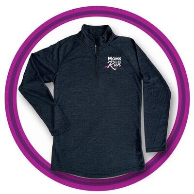 Charcoal Heathered Quarter-Zip