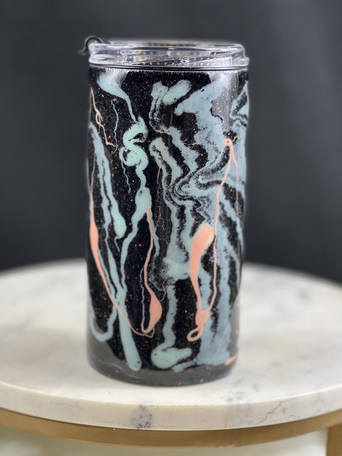 Epoxy 18 oz. 3 in 1 Beer can tumbler