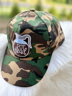 PATCHWORKZ: Camo Trucker Hat With Patch