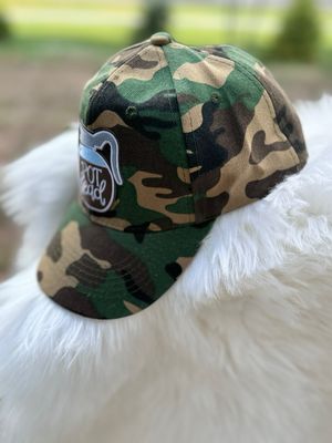 PATCHWORKZ: Camo Trucker Hat With Patch