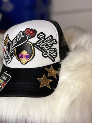 PATCHWORKZ: Soft form trucker hat themed loving the skin your in.