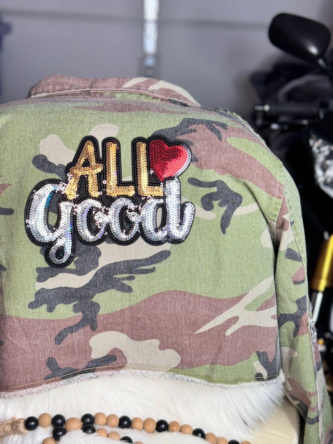 PATCHWORKZ: Camo Patched Jacket