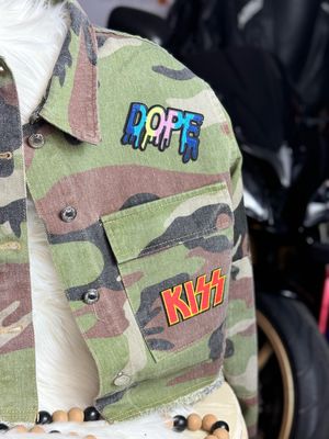 PATCHWORKZ: Camo Patched Jacket