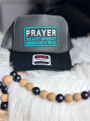 PATCHWORKZ: Otto brand soft foam trucker hat with snapback and mesh with patch