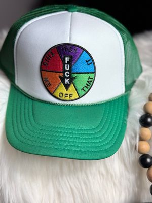PATCHWORKZ: Otto brand soft form trucker hat with adult patch