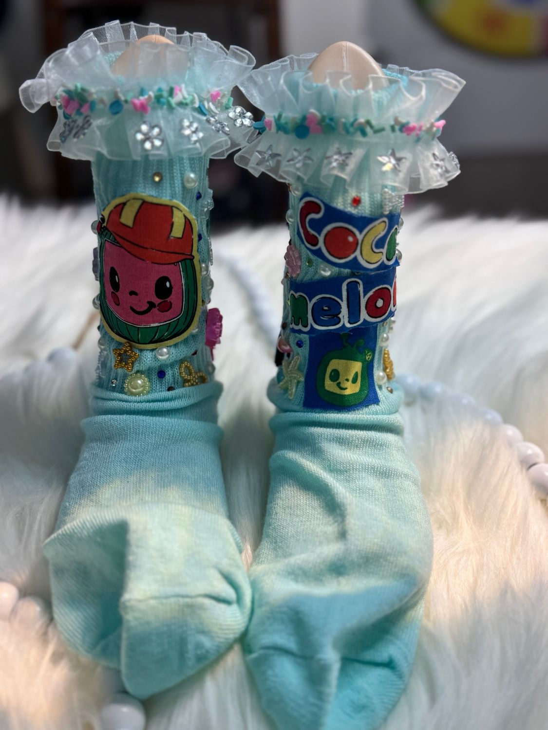 Toddler Fun/ Patched/ Charm Socks