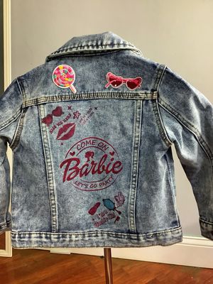 PAT HWORKZ: Girl DTF and Patched Demin Jacket