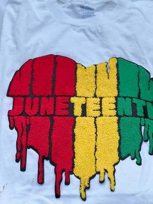 Juneteenth Patched Tee