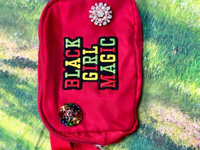 Nylon Waist Bag With Patch