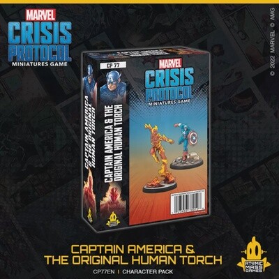 Marvel Crisis Protocol: Captain America and the Human Torch