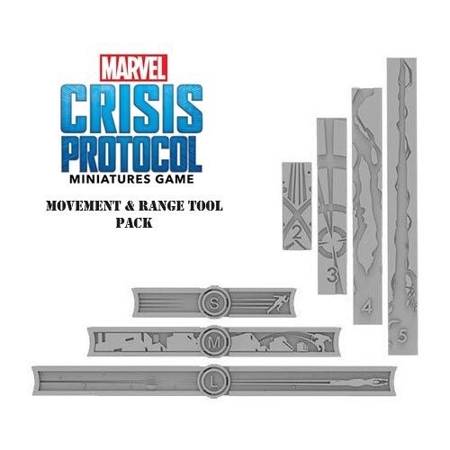 Marvel Crisis Protocol: Movement and Range Tool Pack