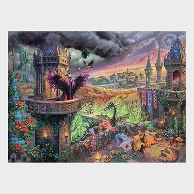 Harlington Thomas Kinkade PQ Disney Maleficent 1000 PCS