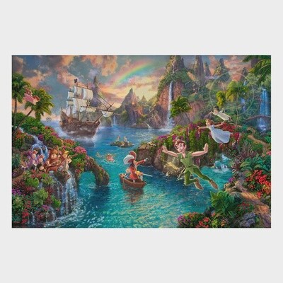 Harlington Thomas Kinkade PQ Disney Peter Pan's Neverland 1000 pieces