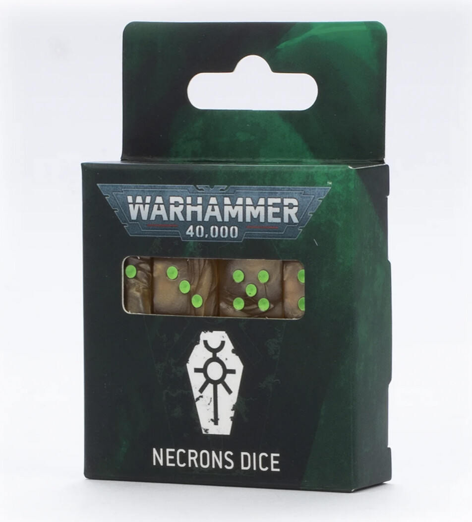 Warhammer 40,000: Necrons Dice
