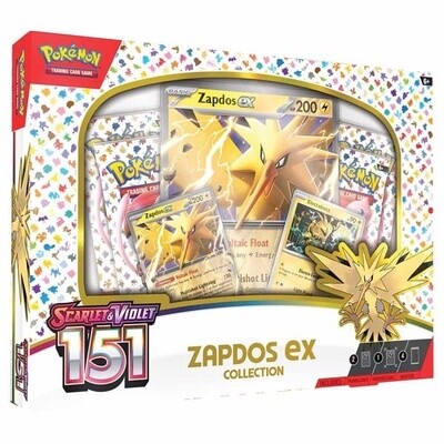 Pokemon TCG: Scarlet & Violet 151 - Zaps Ex Box