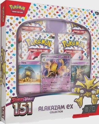Pokemon TCG: Scarlet & Violet 151 - Alakazam Ex Box